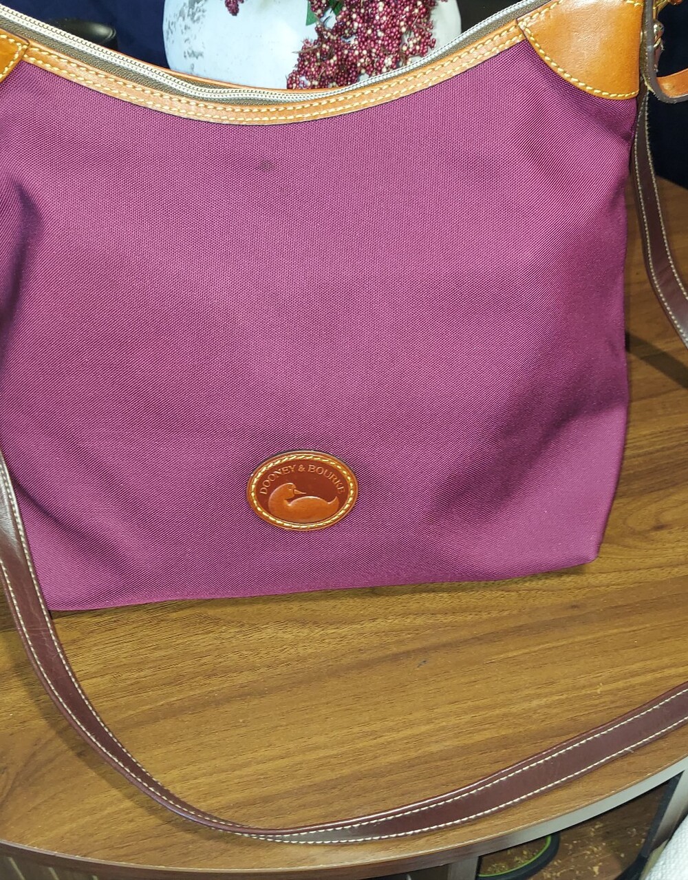 Dooney And Bourke Muberry Nylon Tote, Erica Hobo